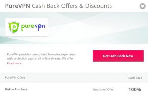 Topcashback Free VPN Get 100 Cash Back On PUREVPN 1