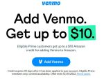Amazon 10 Credit for Connecting a Venmo Account 1231 2